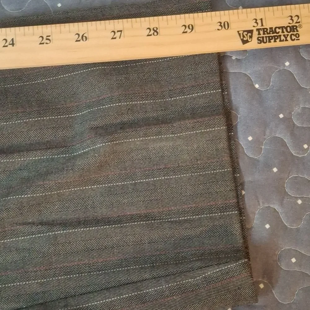 Alfred Dunner Women's Gray Pinstripe Pants size 12 NWT - Picture 7 of 7